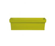 Viomes Clasic - Jardinera, 59 x 18 x 17 cm, color verde
