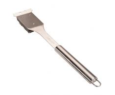 Cuisinart CCB-5014 Cepillo y rascador de Acero Inoxidable para Limpiar la Parrilla, 16.5