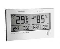 TFA Dostmann 30.3049 - Estación meteorológica, Color Plateado