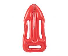 Relaxdays, Rojo, Boya Inflable para Disfraz o Decoración, Plástico, 7 x 30 x 64 cm