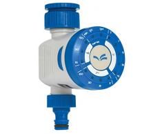 Aqua Control C4200 Programador de Riego Clicker de 1 Único Botón para Jardín, para todo tipo de grifos. Apertura a 0 Bar