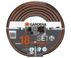 Gardena Manguera Comfort HighFLEX de 18 m, 13 mm (1/2 Pulgada): Manguera de jardín con Perfil Power-Grip, presión de Rotura de 25 Bar, PVC, Mantiene su Forma, Resistente a los Rayos UV (18062-20)