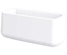 Vondom 42217 Vasija Jardinera, Blanco, 34x30x84 cm