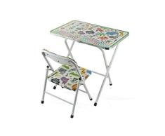 Galileo Casa 2195886 - Juego de mesa y silla infantil, color verde jungla