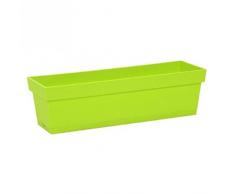 Jardinera Toscane (L60 cm) en PVC Verde