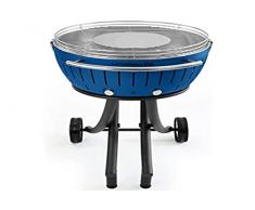 LotusGrill XXL Azul Barbacoa de carbón 78x78x48 cm