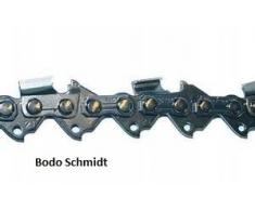 Ratioparts Sägekette Cadena de Sierra de 3/8 Pulgadas, Mitad cincel, 1,3 mm de Grosor 55 eslabones, Negro