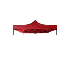 Rebecca Mobili Funda De Reemplazo para Gazebo, Repuesto para Carpa, Poliéster Oxford 550D, Impermeable - Medidas: 3 x 3 Metros (ANxFON) - Art. RE6576