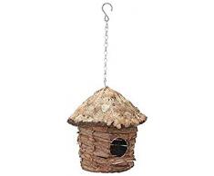 Bricomed Caseta para Pajaros Tipo Cabaña Grande 25 Ø