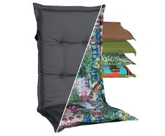 Beo HL Nizza BE743/PY202 - Cojín para Muebles de jardín con Respaldo Alto, Color Verde