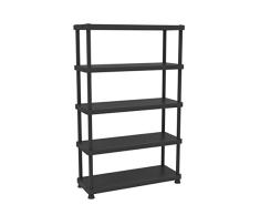 Terry, Scaffale 12045-5c, Estantería Modular con 5 Estantes. 120x45x187,5 cm