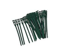 Xclou Planta Binder en Verde, Flor Binder 40 Unidades, Planta Clip 22 cm, de plástico Binder wetterbeständig, Plantas de anbinder para jardín & Flores, Plantas Pinza