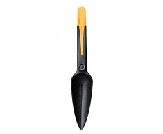 FISKARS Paleta para semillas y plantas, Solid, longitud 29.8 cm, Peso 27 g, Plástico, Negro, naranja, 1057641
