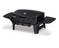 Enders Urban Barbacoa de gas portatil como barbacoa de mesa – Barbacoa con tapa, termómetro y estantes abatibles – Barbacoa camping jardín exterior con 2 quemadores #209533