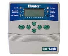 Hunter ECO6 - Programador de riego ecológico, Color Gris
