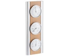 TFA 20.1053.17 - Estación meteorológica de haya, color plateado y madera natural