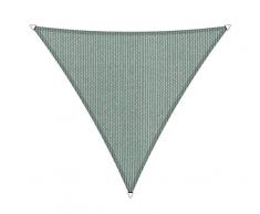 Shadow Comfort Sombra Vela Sombrilla Toldo Permeable al Agua HDPE Jardín Toldo para Exterior Jardín Terraza UV Bloque - Triángulo 3,6x3,6x3,6m - Country Blue