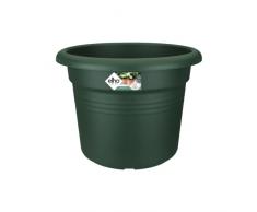 Elho Green Basics Cilinder 40 - Macetero - Leaf Green - Exterior - Ø 39 x A 29.5 cm