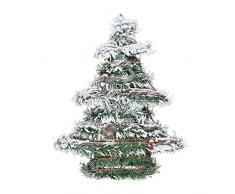 ARBOL DE NAVIDAD DE RATTAN CON LEDS 40cm