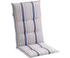 GRASEKAMP Qualität seit 1972 10515 GRASEKAMP Calidad Desde 1972, Marino, cojín Acolchado, Silla Plegable de jardín, Azul, 120x52x7cm