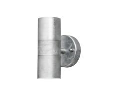 Konst Smide 7571-320 Modena - Aplique de Pared para Exteriores (Metal, IP44, Incluye 2 Bombillas Gu10, 35 W, 230 V)