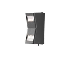 Konstsmide Potenza - Lámpara de Pared, Color Blanco Mate, Antracita
