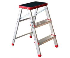 Homelux 825010 Taburete Domestico 3 Peldaños, 0.67 m Altura, 2.4 kg