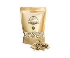 Smokey Olive Wood 17L virutas de Madera de Nogal para Barbacoa y ahumar, Talla Nº2: 5mm-1cm