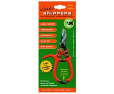 GlosStock GDN-SNIP - Cortador de Velcro para jardín, Color Naranja