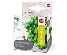 Emsa 515351 Fresh Tarro para Especias Hierbas, Sistema de regadera 9 Piezas Juego