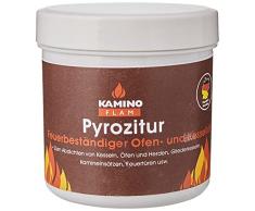 Kamino-Flam – Pegamento refractario para chimeneas, barbacoas, estufas y hornos, resistente a altas temperaturas – tarro de 500 g