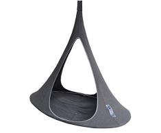Cacoon Songo - Silla Colgante para Interiores y Exteriores, Carbón