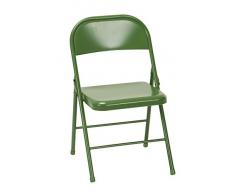 Novogratz Steel Silla Plegable, Lavanda