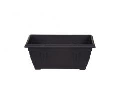 Whitefurze G02026 - Maceta, color negro