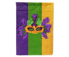 Carolines Treasures 8369CHF Mardi Gras, Lienzo, Grande, Multicolor