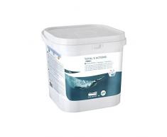 Gre 76036 - Pastillas Multiacción para el tratamiento completo de la piscina, 5 acciones, 5kg