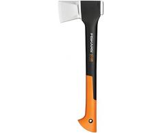 Fiskars Hacha, 1,1 kg, Estuche incluido, Longitud: 44 cm, Negro/Naranja, X11–S, 1015640