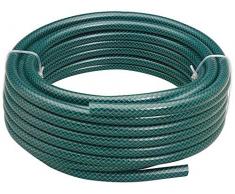 Draper 56311 - Manguera de riego (15 m, Orificio de 12 mm), Color Verde