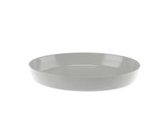 VERDENIA Aga Maceta Posavasos para Plantas y Hierbas, Posavasos para macetas para Interior de plástico, Ligero, Estable, Redondo, Muchos Colores, Muchos tamaños, 17 cm, Gris