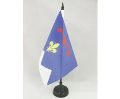 AZ FLAG Bandera de Mesa de Alpes DE Alta PROVENZA 21x14cm - BANDERINA de DESPACHO Departamento FRANCÉS DE Alpes-DE-Haute-Provence 14 x 21 cm