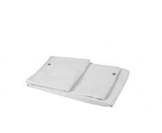 Garbric 0670 Toldo Reforzado, Multiusos, Blanco, 3 x 4 m, 120 gr