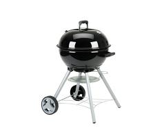 Landmann Kepler 200 - Barbacoa esférica, color negro y plateado