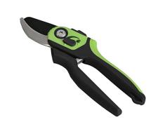 Xclou Tijeras de podar con ampliación de Corte en Verde, Tijeras de jardín con Hoja forjada, Cortador de Ramas para árboles, Tijeras de podar con Grosor de Corte de Aprox. 22 mm.