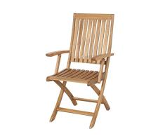 Siena Garden GFA-COC-001447 - Silla Plegable para Exterior (Acero)