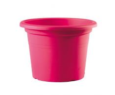 TERAPLAST 09743725 Maceta con Reserva de Agua Fucsia 25x24x10 cm 25 x 24 cm