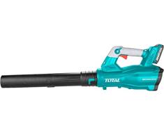 Total Tools - Soplador de Hojas Eléctrico | A Batería P20S de 20 V | Velocidad Máxima de 42 m/s | Herramienta para Jardinería | Portátil | Motor Brushless