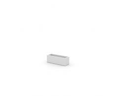 Vondom 41620 Jardinera Universal, Negro, 20x20x60 cm