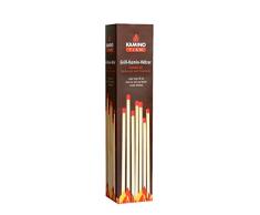 Kamino-Flam – Cerillas largas para chimenea, grill, estufa (50 piezas), Pastillas de encendido, Encendedor de madera para chimeneas, estufas, calderas y barbacoas