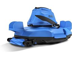 Kokido Robot Limpiafondos para Piscina sobre Suelo 20 m² Delta 100 Roll Sin Cables con Batería de Litio de 7,4V Inmune al Efecto Memoria Indicador LED de Batería Sensor de Agua para Activación