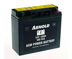 ARNOLD AGM AZ110 - Batería de Arranque (12 V, 20 Ah, 180 CCA para Tractores cortacésped 5032-U3-0010, Polo a la Derecha)